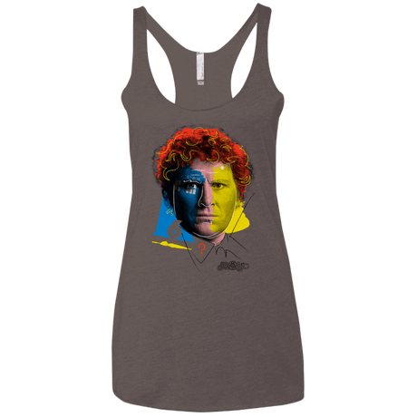 T-Shirts Macchiato / X-Small Doctor Warwhol 6 Women's Triblend Racerback Tank