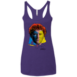 T-Shirts Purple Rush / X-Small Doctor Warwhol 6 Women's Triblend Racerback Tank