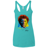 T-Shirts Tahiti Blue / X-Small Doctor Warwhol 6 Women's Triblend Racerback Tank