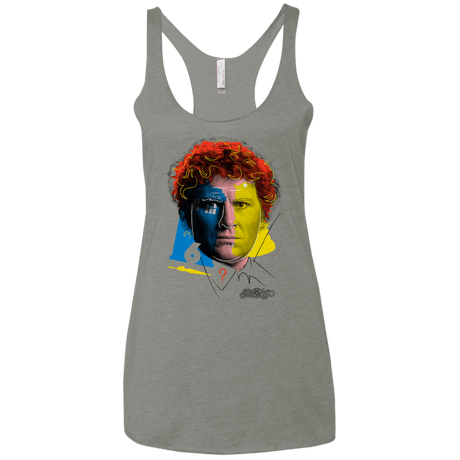 T-Shirts Venetian Grey / X-Small Doctor Warwhol 6 Women's Triblend Racerback Tank