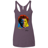 T-Shirts Vintage Purple / X-Small Doctor Warwhol 6 Women's Triblend Racerback Tank