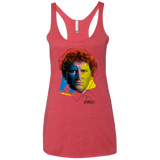 T-Shirts Vintage Red / X-Small Doctor Warwhol 6 Women's Triblend Racerback Tank