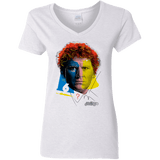 T-Shirts White / S Doctor Warwhol 6 Women's V-Neck T-Shirt