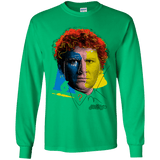 T-Shirts Irish Green / YS Doctor Warwhol 6 Youth Long Sleeve T-Shirt