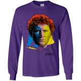 T-Shirts Purple / YS Doctor Warwhol 6 Youth Long Sleeve T-Shirt