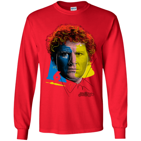 T-Shirts Red / YS Doctor Warwhol 6 Youth Long Sleeve T-Shirt