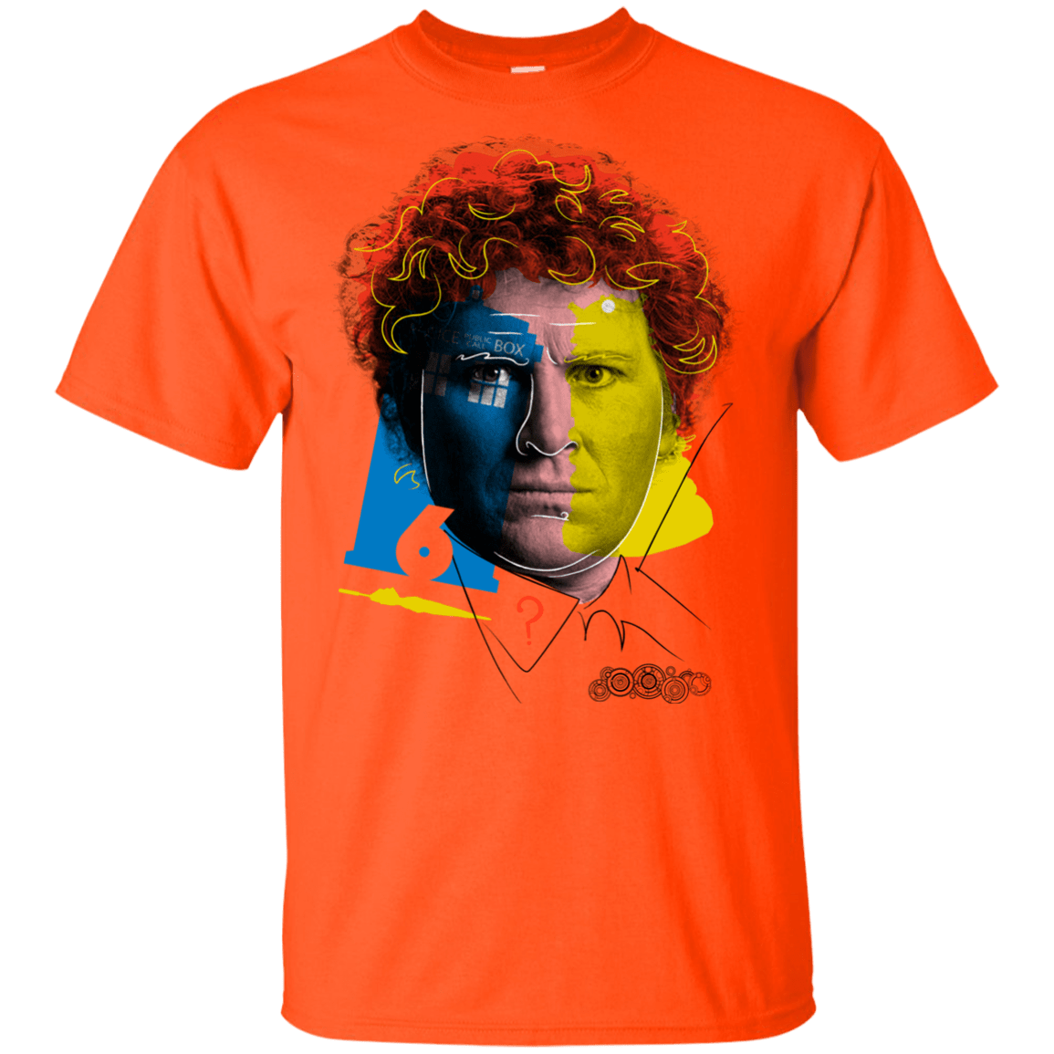 T-Shirts Orange / YXS Doctor Warwhol 6 Youth T-Shirt