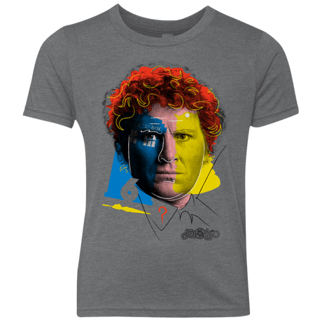 T-Shirts Premium Heather / YXS Doctor Warwhol 6 Youth Triblend T-Shirt