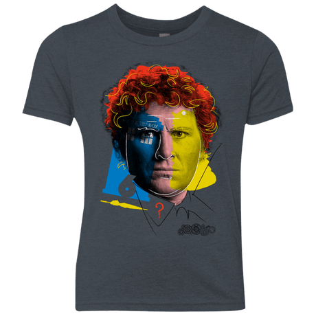 T-Shirts Vintage Navy / YXS Doctor Warwhol 6 Youth Triblend T-Shirt