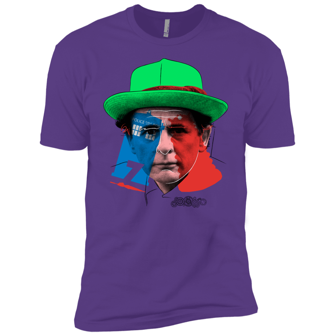 T-Shirts Purple Rush / YXS Doctor Warwhol 7 Boys Premium T-Shirt