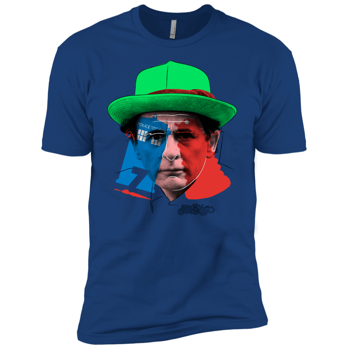 T-Shirts Royal / YXS Doctor Warwhol 7 Boys Premium T-Shirt