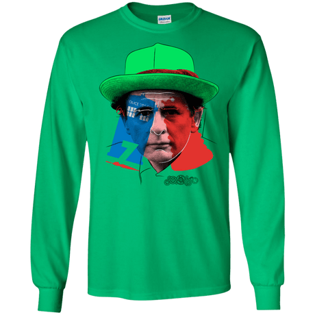 T-Shirts Irish Green / S Doctor Warwhol 7 Men's Long Sleeve T-Shirt