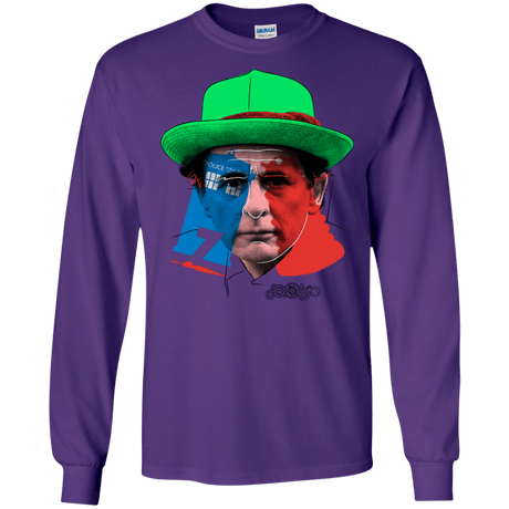 T-Shirts Purple / S Doctor Warwhol 7 Men's Long Sleeve T-Shirt