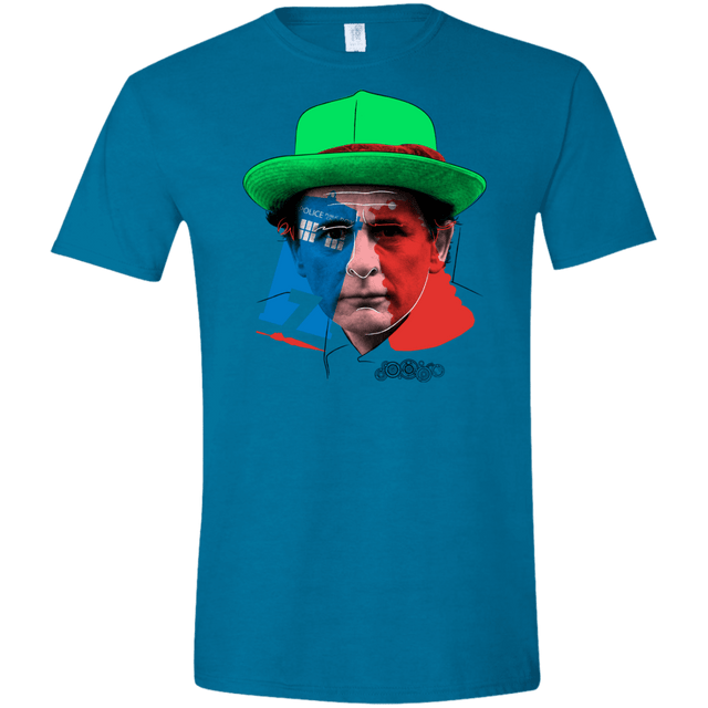 T-Shirts Antique Sapphire / S Doctor Warwhol 7 Men's Semi-Fitted Softstyle