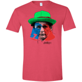 T-Shirts Heather Red / S Doctor Warwhol 7 Men's Semi-Fitted Softstyle