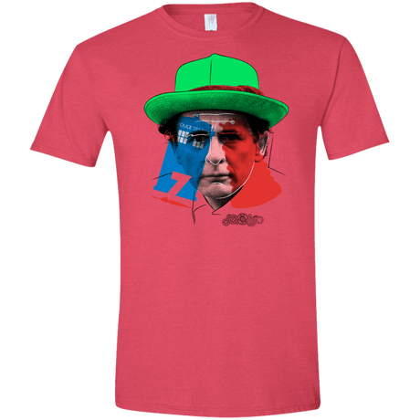 T-Shirts Heather Red / S Doctor Warwhol 7 Men's Semi-Fitted Softstyle