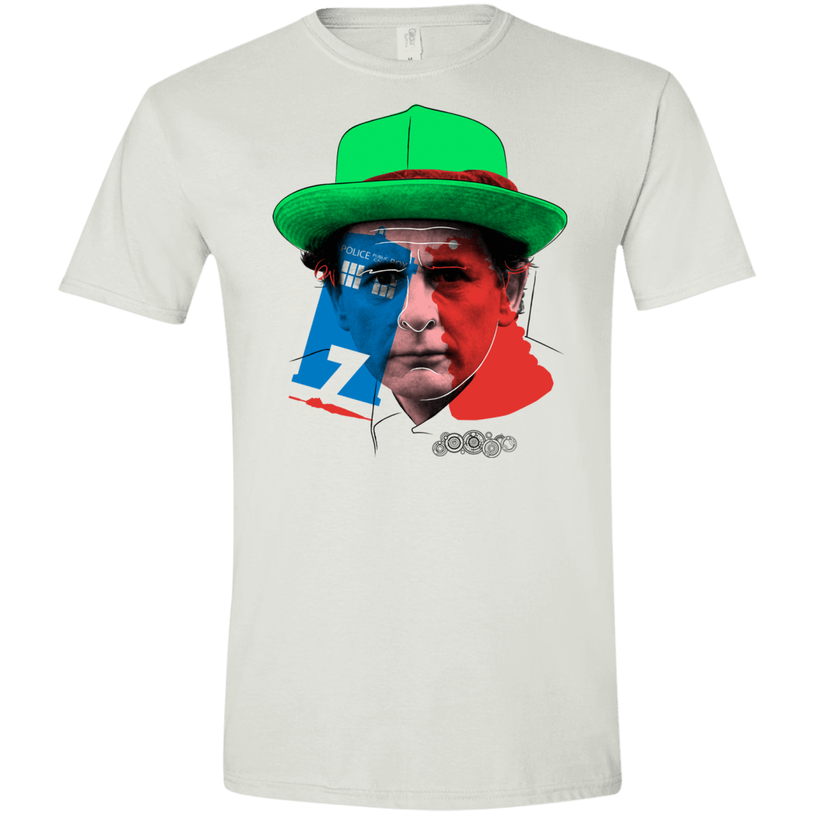 T-Shirts White / X-Small Doctor Warwhol 7 Men's Semi-Fitted Softstyle