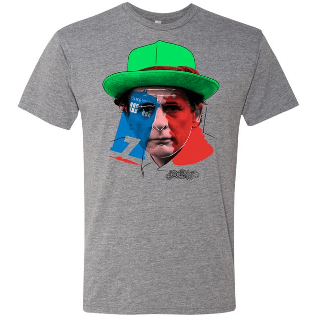 T-Shirts Premium Heather / S Doctor Warwhol 7 Men's Triblend T-Shirt