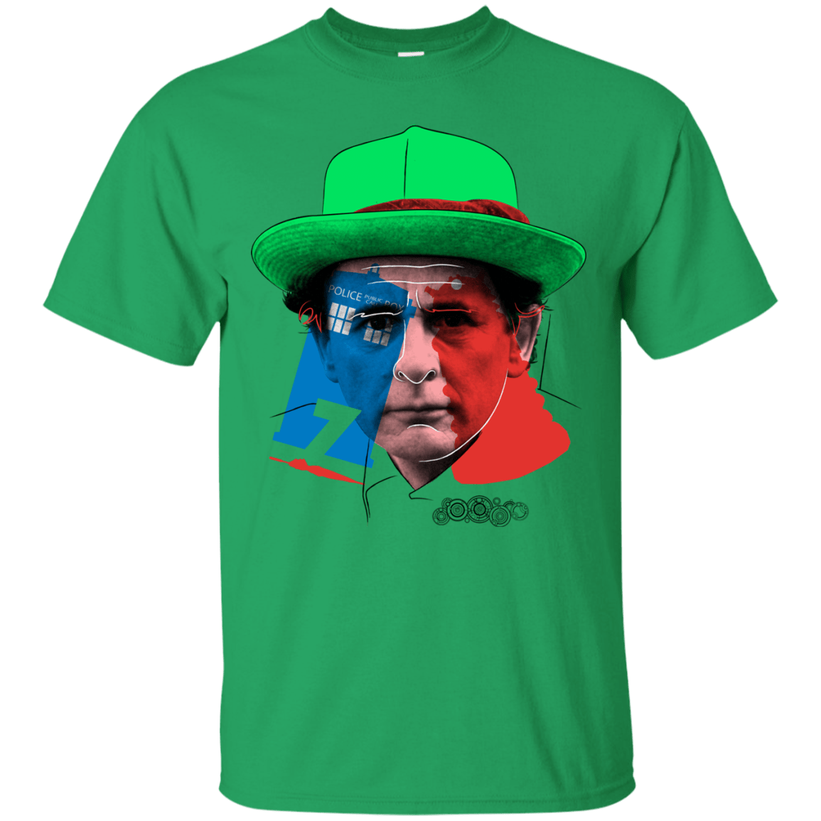 T-Shirts Irish Green / S Doctor Warwhol 7 T-Shirt