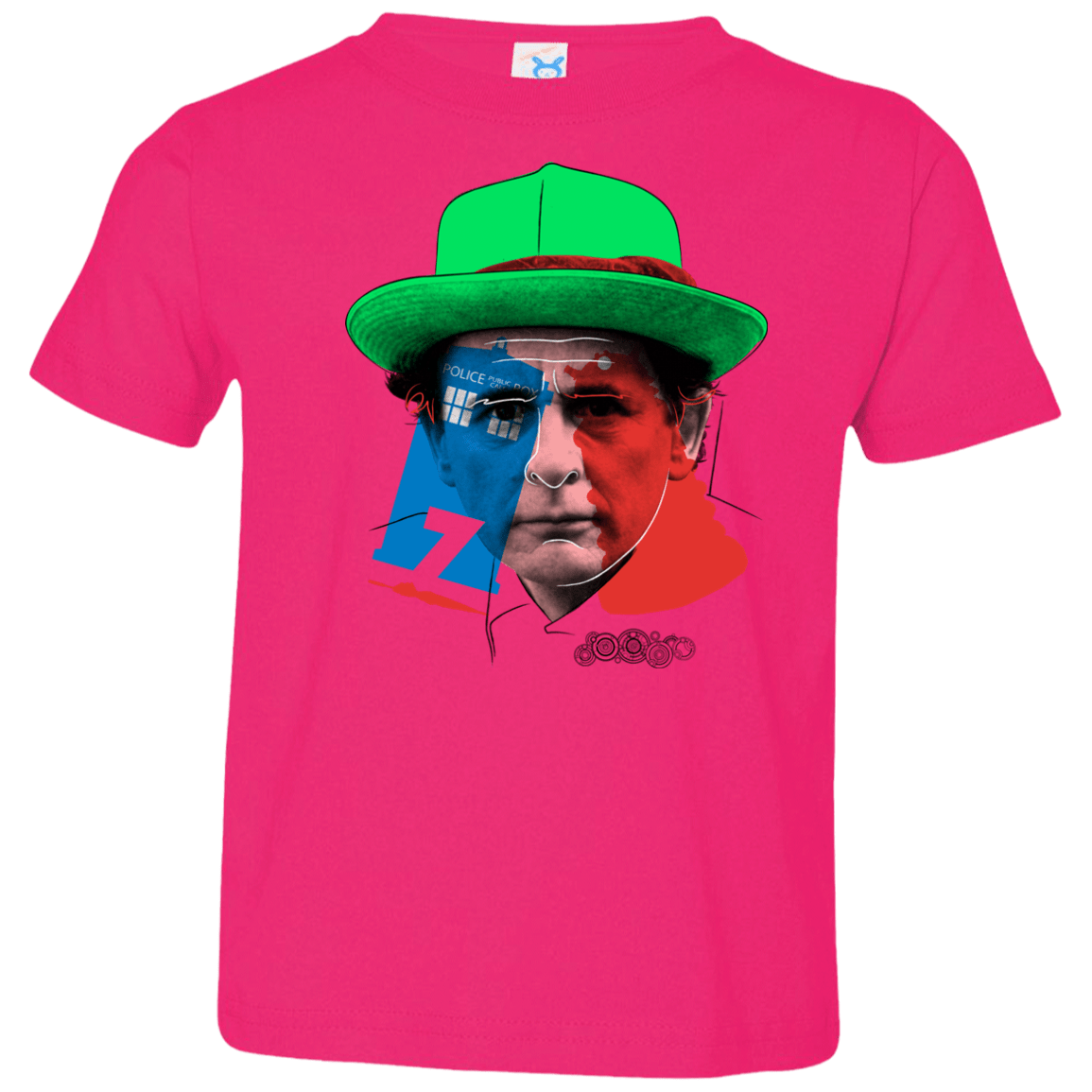 T-Shirts Hot Pink / 2T Doctor Warwhol 7 Toddler Premium T-Shirt