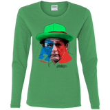 T-Shirts Irish Green / S Doctor Warwhol 7 Women's Long Sleeve T-Shirt