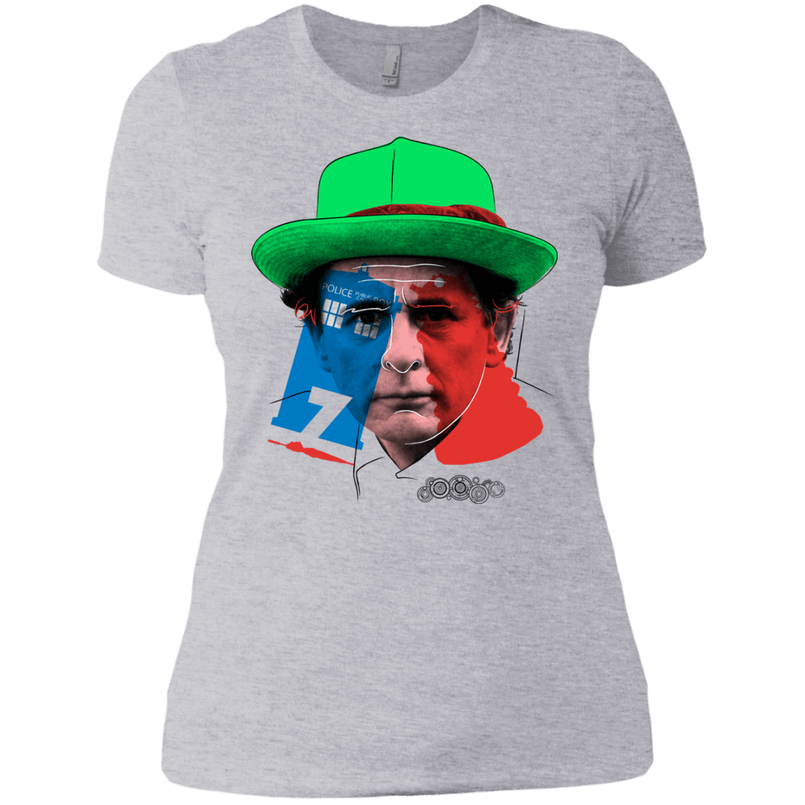 T-Shirts Heather Grey / X-Small Doctor Warwhol 7 Women's Premium T-Shirt