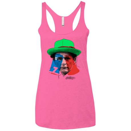 T-Shirts Vintage Pink / X-Small Doctor Warwhol 7 Women's Triblend Racerback Tank