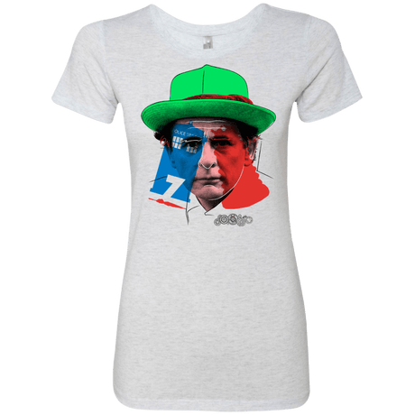 T-Shirts Heather White / S Doctor Warwhol 7 Women's Triblend T-Shirt