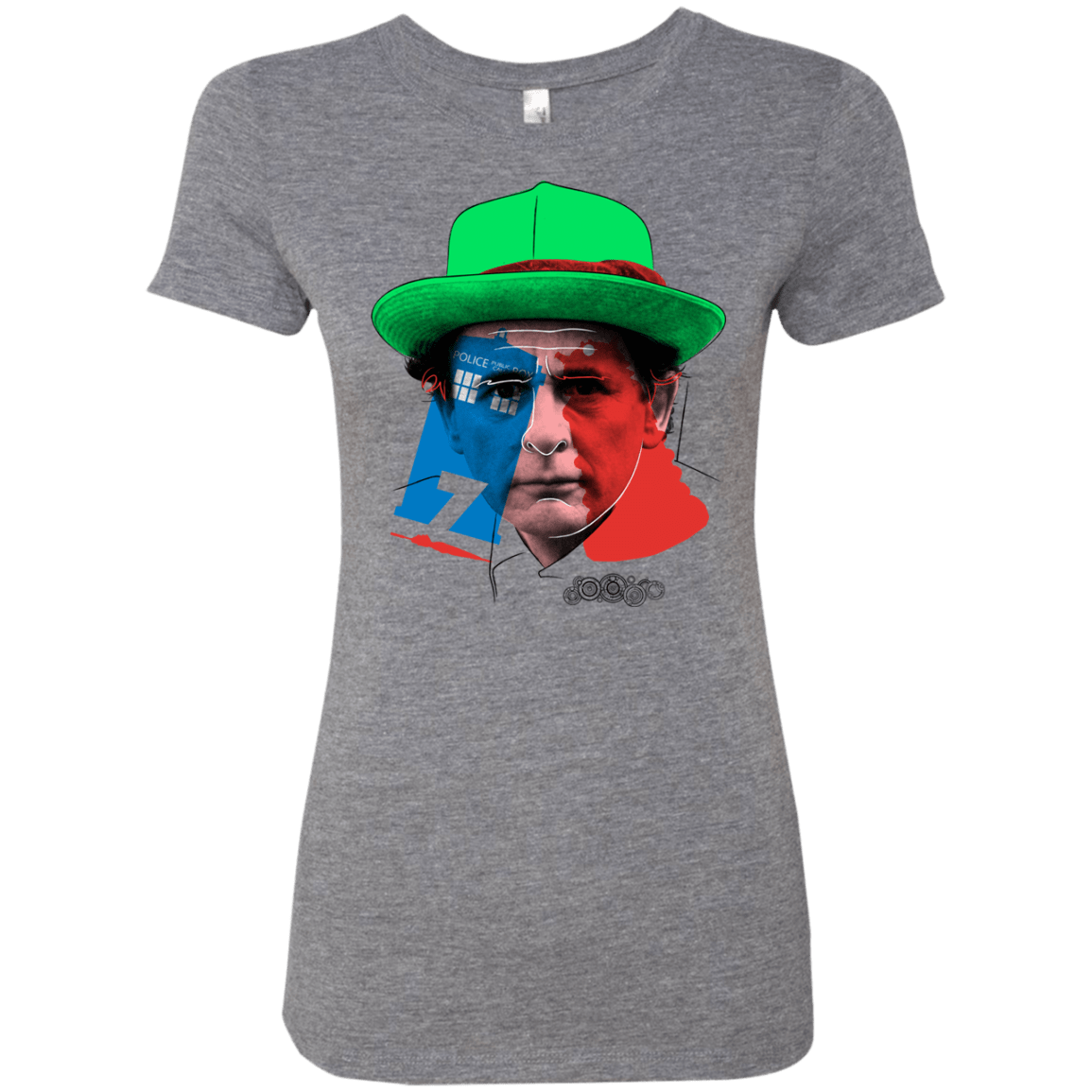 T-Shirts Premium Heather / S Doctor Warwhol 7 Women's Triblend T-Shirt