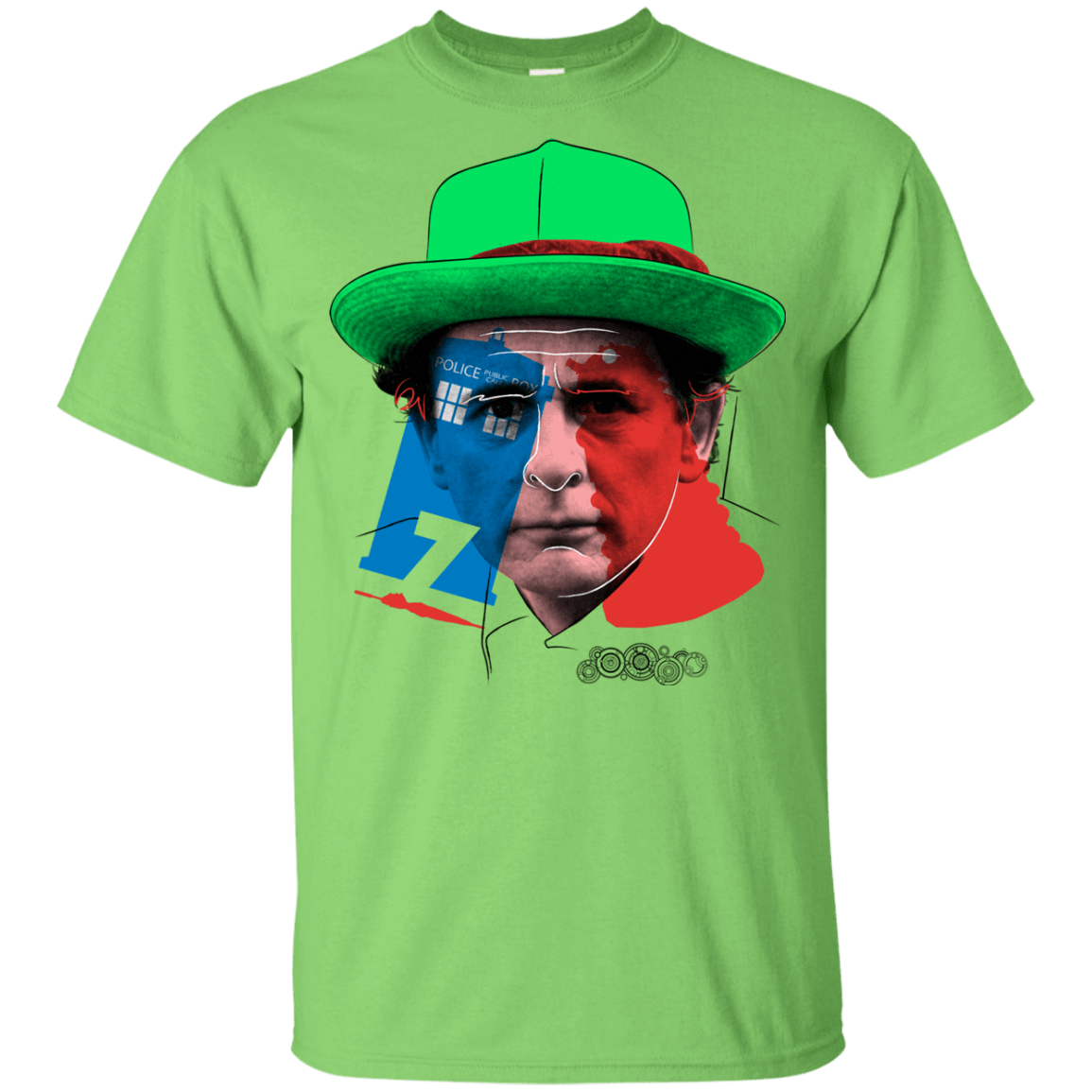 T-Shirts Lime / YXS Doctor Warwhol 7 Youth T-Shirt