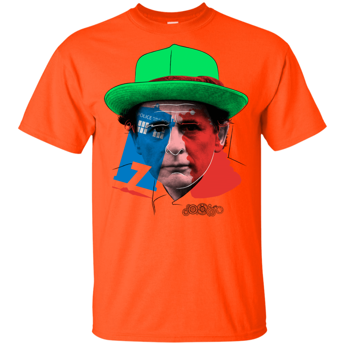 T-Shirts Orange / YXS Doctor Warwhol 7 Youth T-Shirt