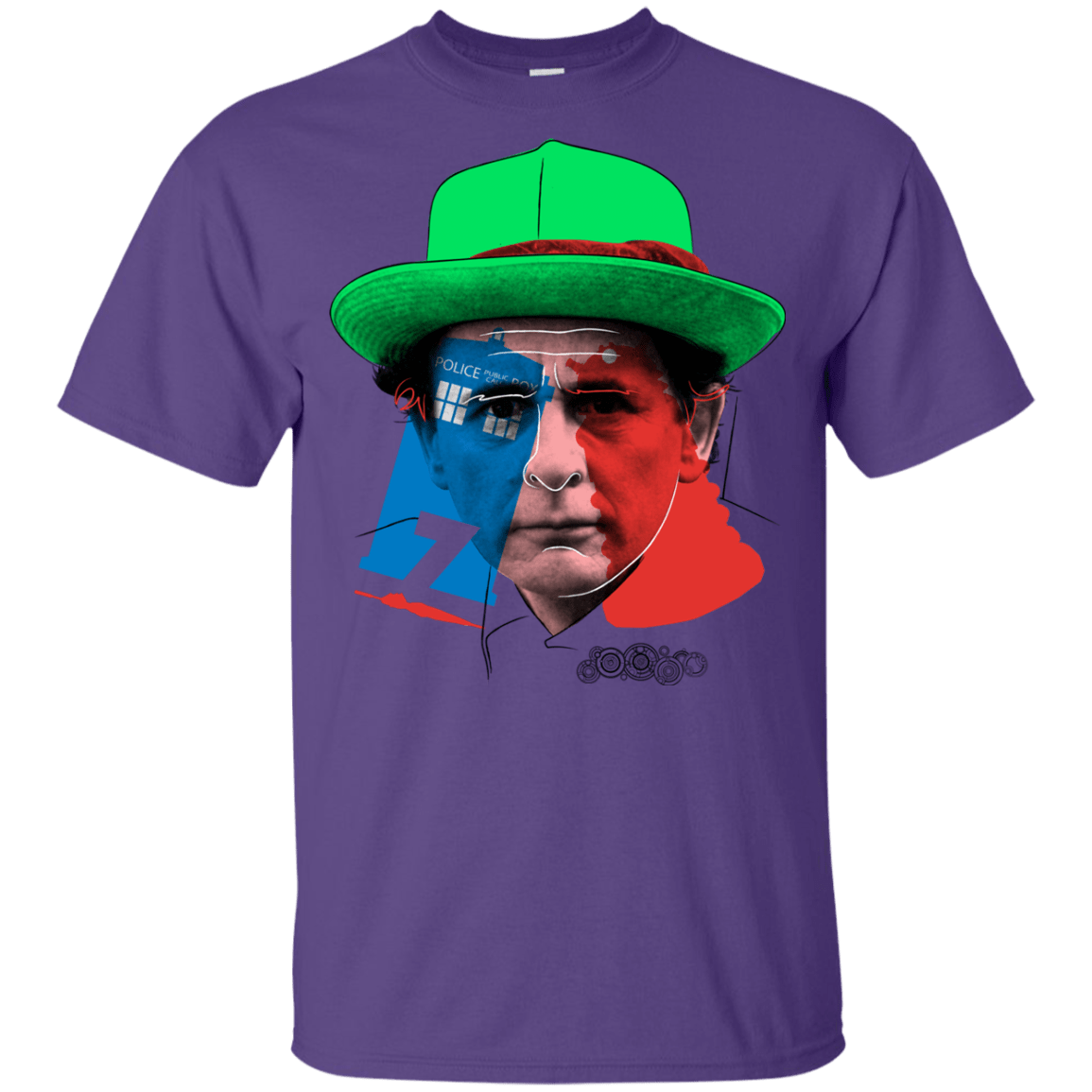 T-Shirts Purple / YXS Doctor Warwhol 7 Youth T-Shirt