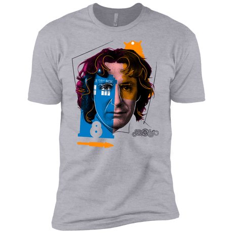 T-Shirts Heather Grey / YXS Doctor Warwhol 8 Boys Premium T-Shirt