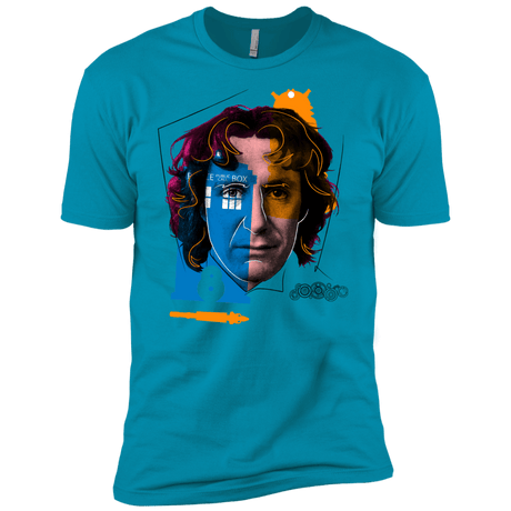 T-Shirts Turquoise / YXS Doctor Warwhol 8 Boys Premium T-Shirt
