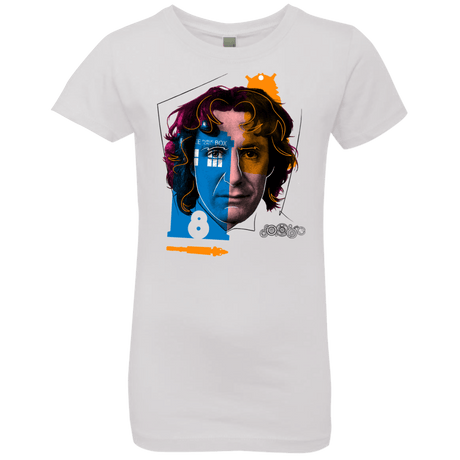 T-Shirts White / YXS Doctor Warwhol 8 Girls Premium T-Shirt