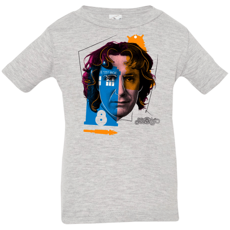 T-Shirts Heather Grey / 6 Months Doctor Warwhol 8 Infant Premium T-Shirt