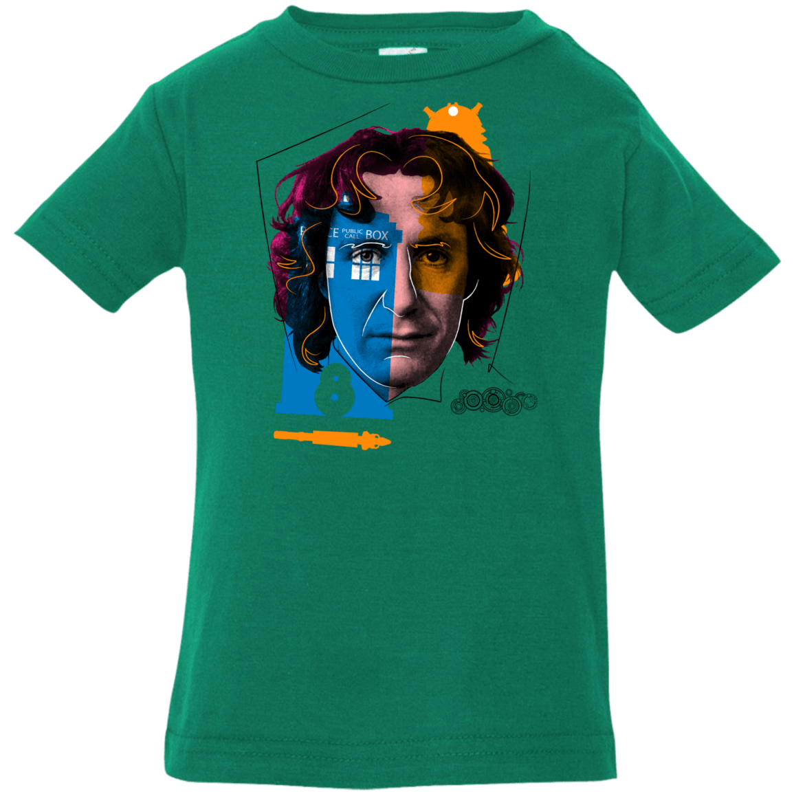 T-Shirts Kelly / 6 Months Doctor Warwhol 8 Infant Premium T-Shirt