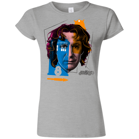 T-Shirts Sport Grey / S Doctor Warwhol 8 Junior Slimmer-Fit T-Shirt