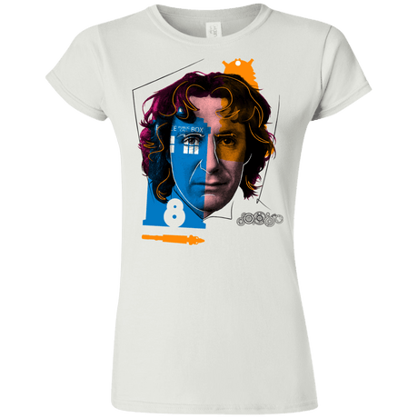 T-Shirts White / S Doctor Warwhol 8 Junior Slimmer-Fit T-Shirt