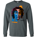 T-Shirts Dark Heather / S Doctor Warwhol 8 Men's Long Sleeve T-Shirt