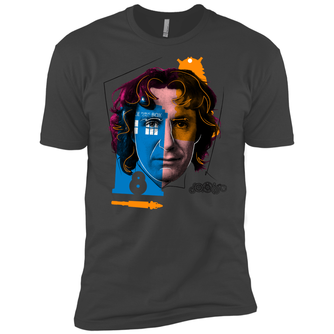 T-Shirts Heavy Metal / X-Small Doctor Warwhol 8 Men's Premium T-Shirt