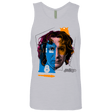 T-Shirts Heather Grey / S Doctor Warwhol 8 Men's Premium Tank Top