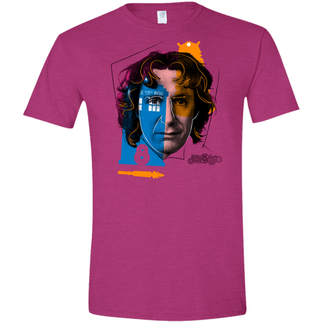 T-Shirts Antique Heliconia / S Doctor Warwhol 8 Men's Semi-Fitted Softstyle