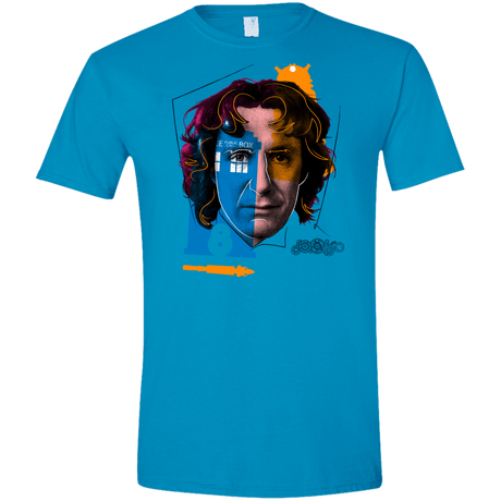T-Shirts Sapphire / S Doctor Warwhol 8 Men's Semi-Fitted Softstyle