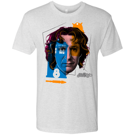 T-Shirts Heather White / S Doctor Warwhol 8 Men's Triblend T-Shirt