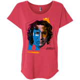 T-Shirts Vintage Red / X-Small Doctor Warwhol 8 Triblend Dolman Sleeve