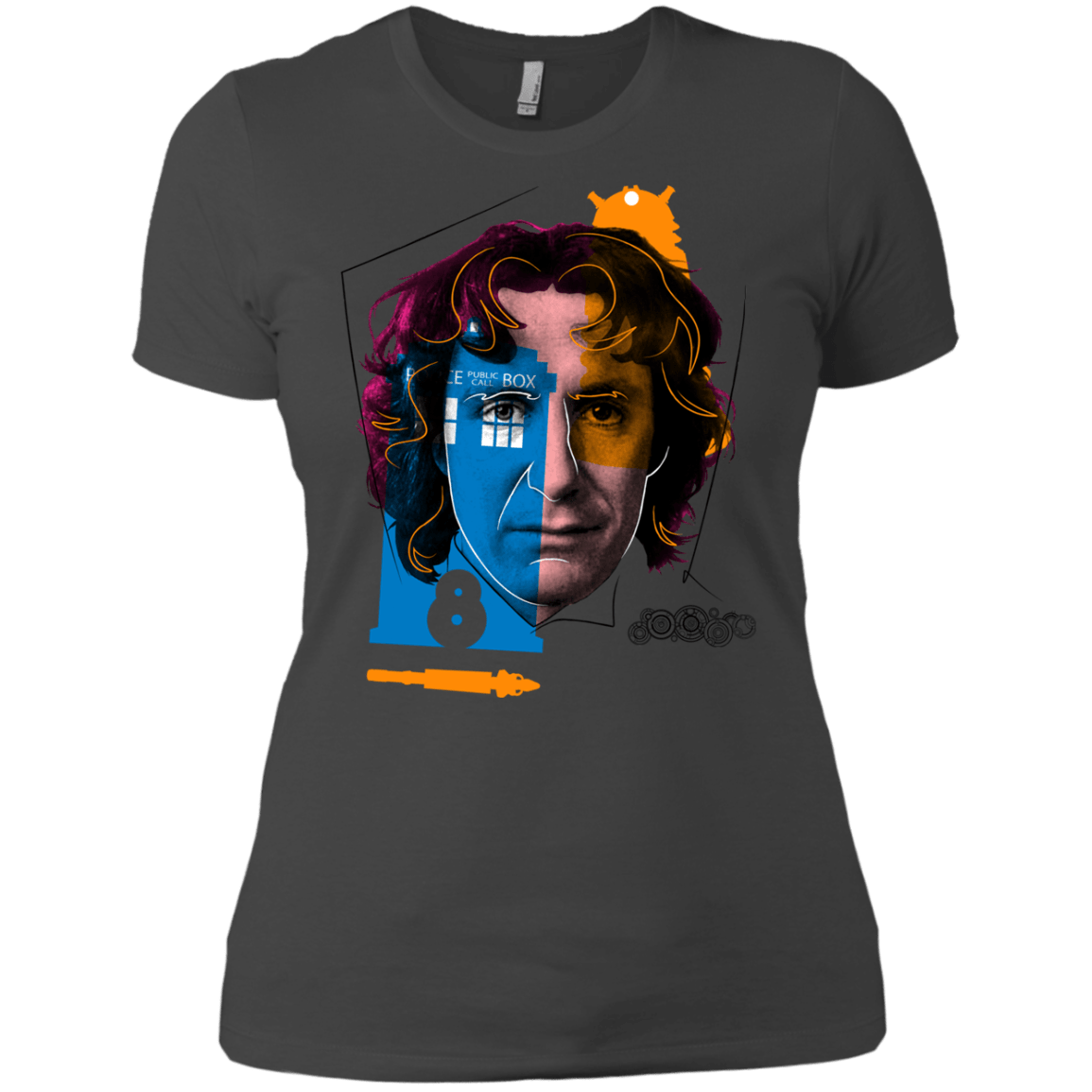 T-Shirts Heavy Metal / X-Small Doctor Warwhol 8 Women's Premium T-Shirt