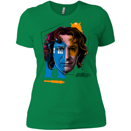 T-Shirts Kelly Green / X-Small Doctor Warwhol 8 Women's Premium T-Shirt
