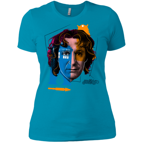 T-Shirts Turquoise / X-Small Doctor Warwhol 8 Women's Premium T-Shirt