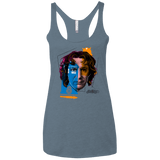 T-Shirts Indigo / X-Small Doctor Warwhol 8 Women's Triblend Racerback Tank